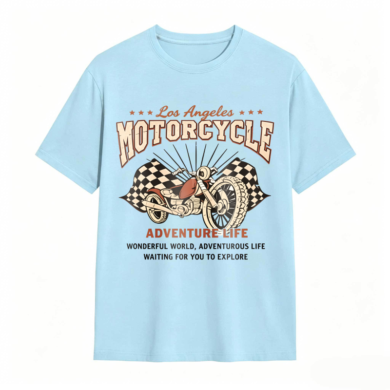 Los Angeles Motorcycle Adventure Life Unisex Classic T-shirt