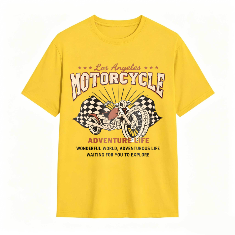 Los Angeles Motorcycle Adventure Life Unisex Classic T-shirt