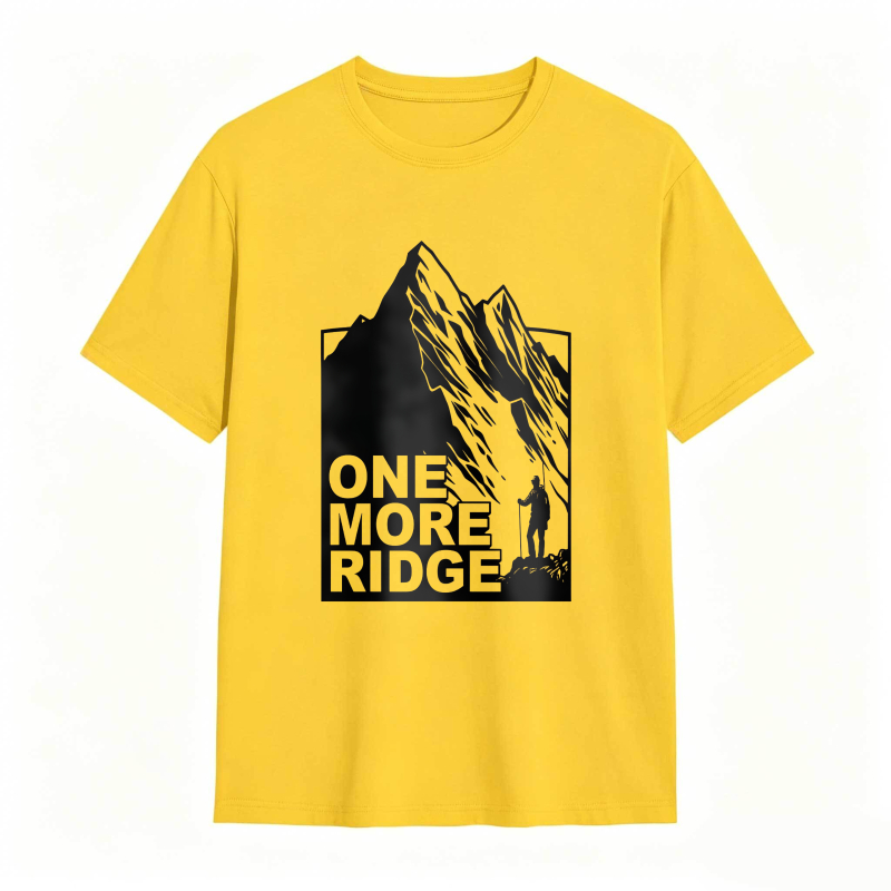 Mountain Climber One More Ridge Unisex Classic T-shirt