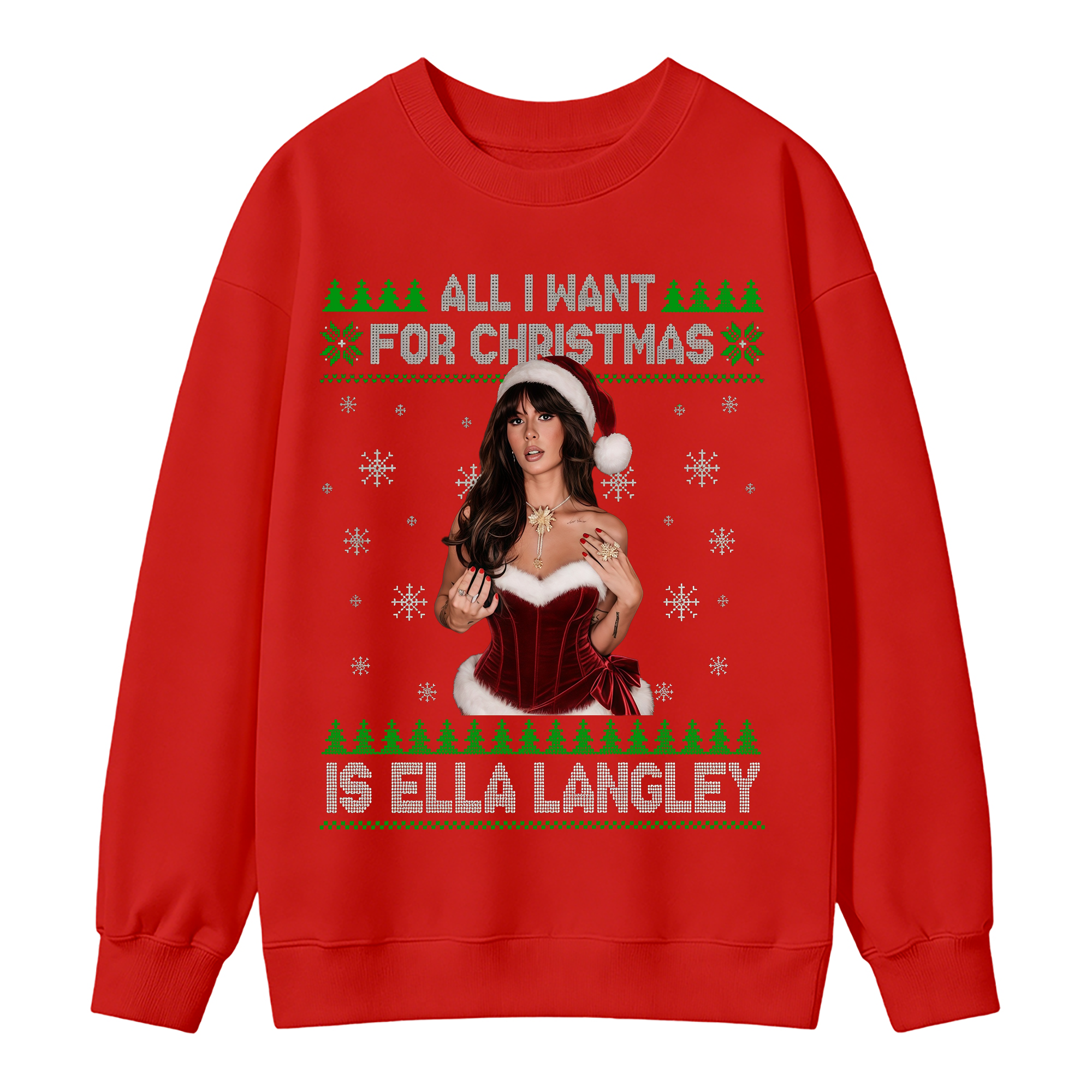 Christmas Country Music Graphic Sweatshirt