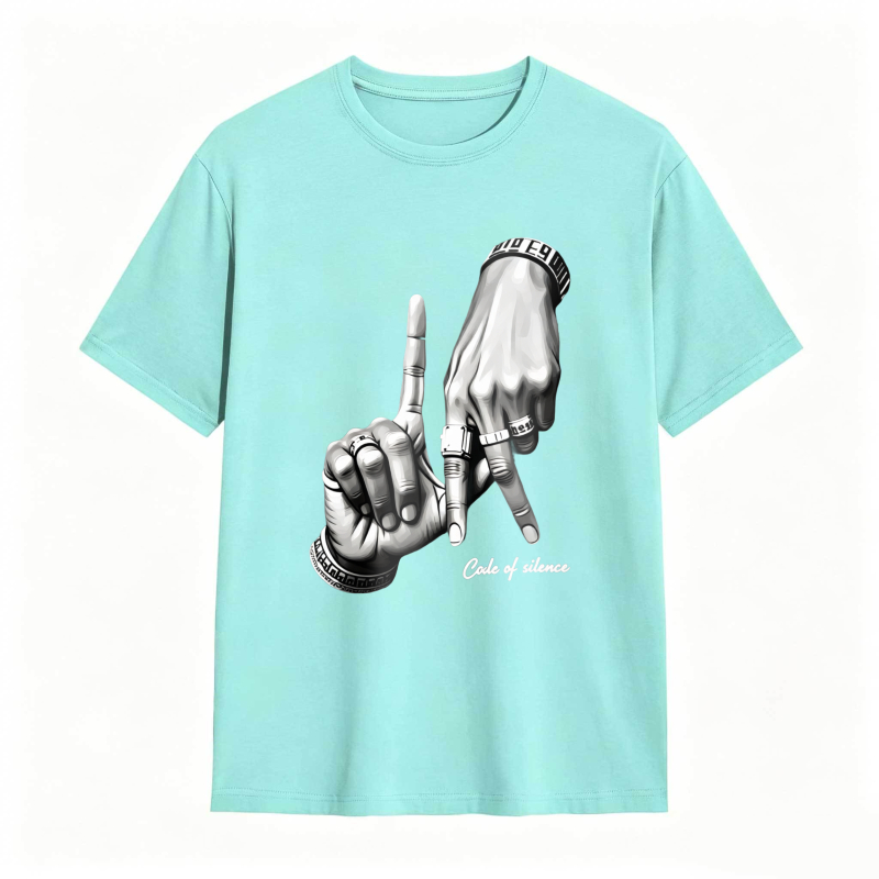 Hand Gesture Code Of Silence Unisex Classic T-shirt
