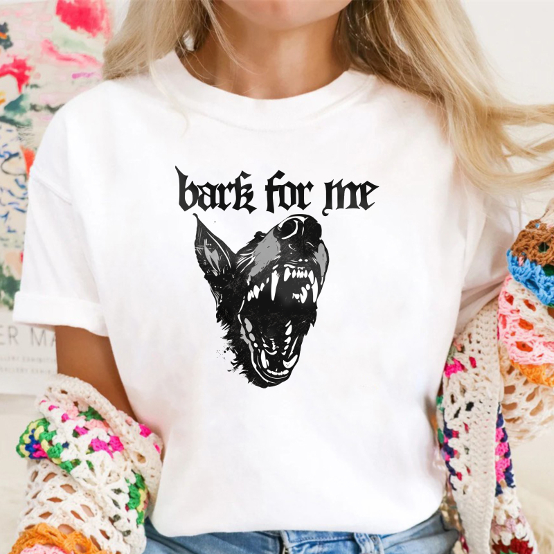Dog Head With Text Back For Me Unisex Classic T-shirt