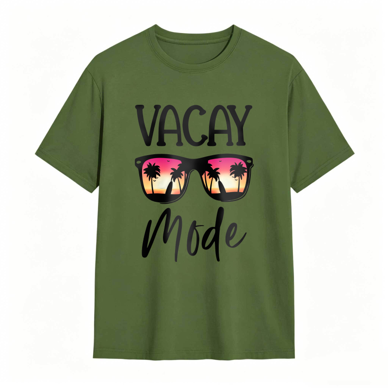 Vacay Mode Sunglasses Palm Tree Sunset Design Unisex Classic T-shirt