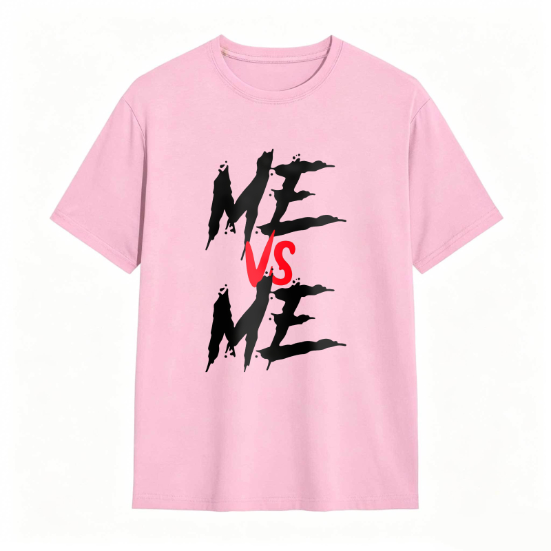 Me Vs Me Graphic Design Unisex Classic T-shirt