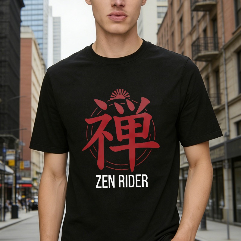 Zen Rider Kanji Symbol Unisex Classic T-shirt