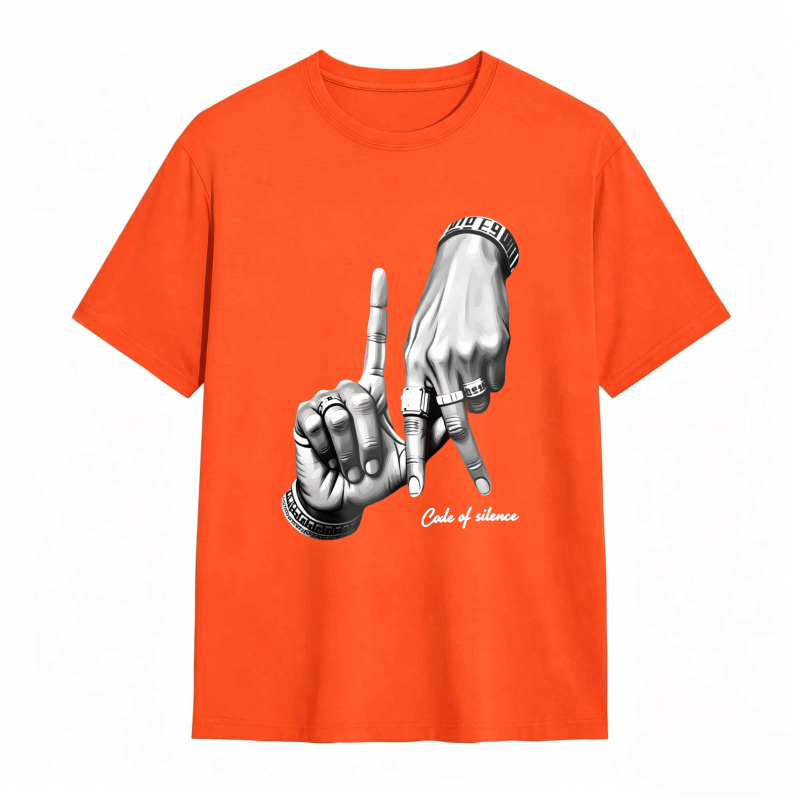Hand Gesture Code Of Silence Unisex Classic T-shirt