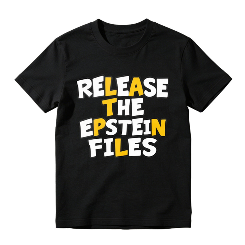 Release The Files Shirt, Political Statement Graphic Tee, Black Civic Protest T-Shirt, Truth Seeker Gift