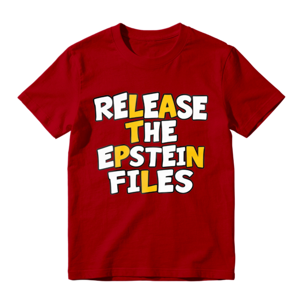 Release The Files Shirt, Political Statement Graphic Tee, Black Civic Protest T-Shirt, Truth Seeker Gift