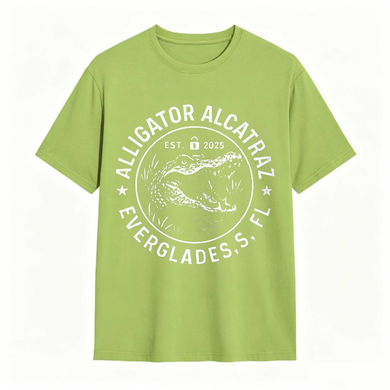Alligator Alcatraz Everglades Fl Est 2025 Unisex Classic T-shirt