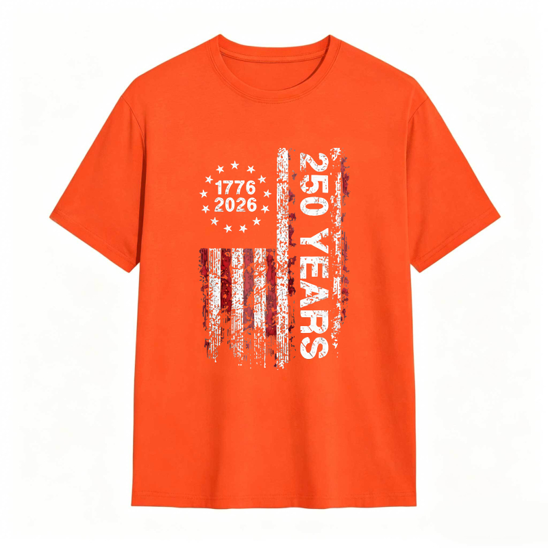 American Flag 1776 2026 250 Years Independence Day T-shirt