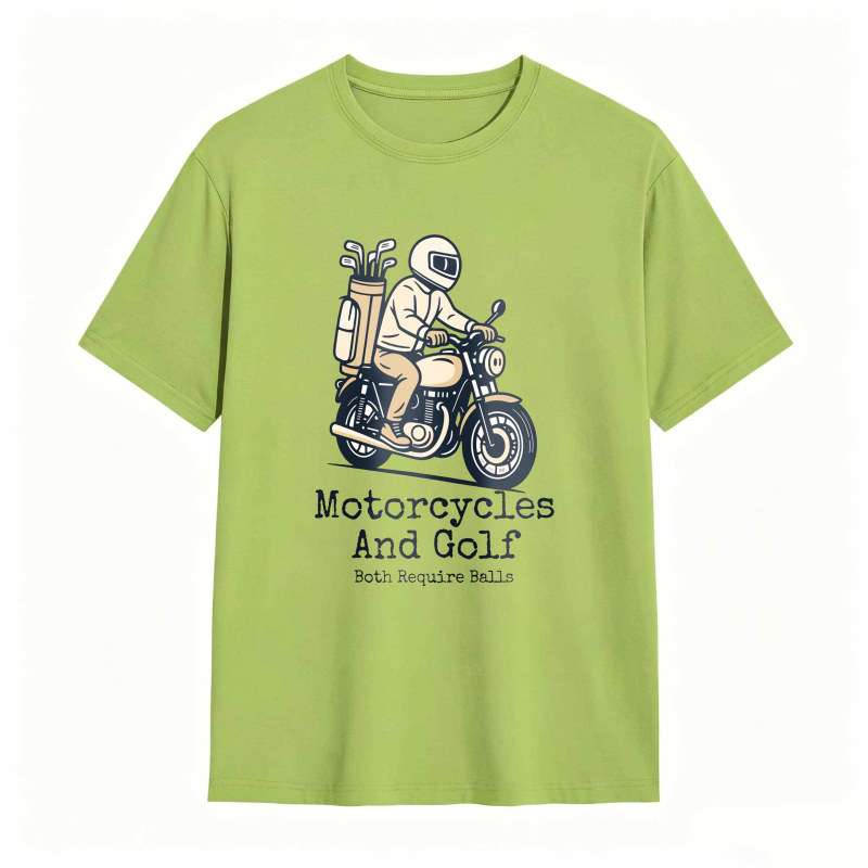 Motorcycles And Golf Both Require Skills Unisex Classic T-shirt