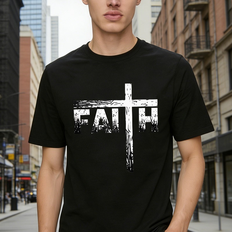 Vintage Faith Cross Unisex Classic T-shirt