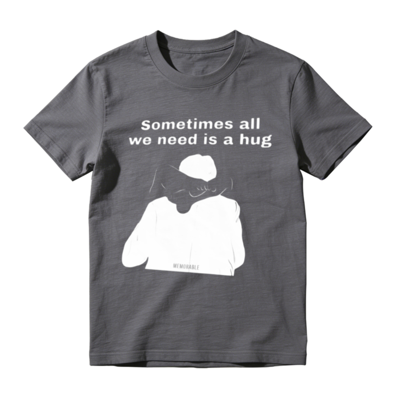 Sometimes All We Need Is A Hug Graphic Unisex Classic Hoodie