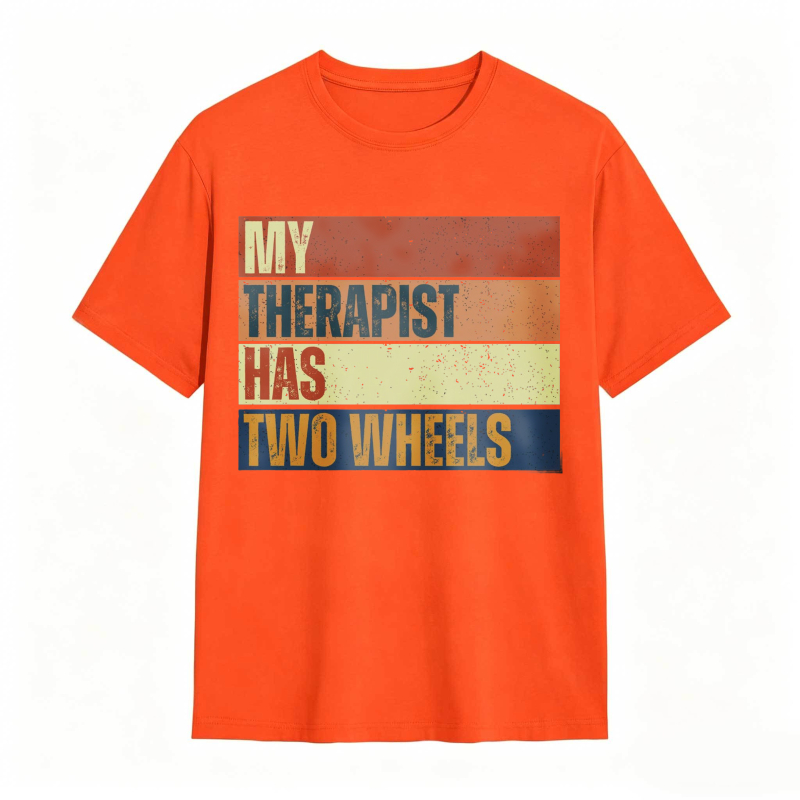 My Therapist Has Two Wheels T-shirt