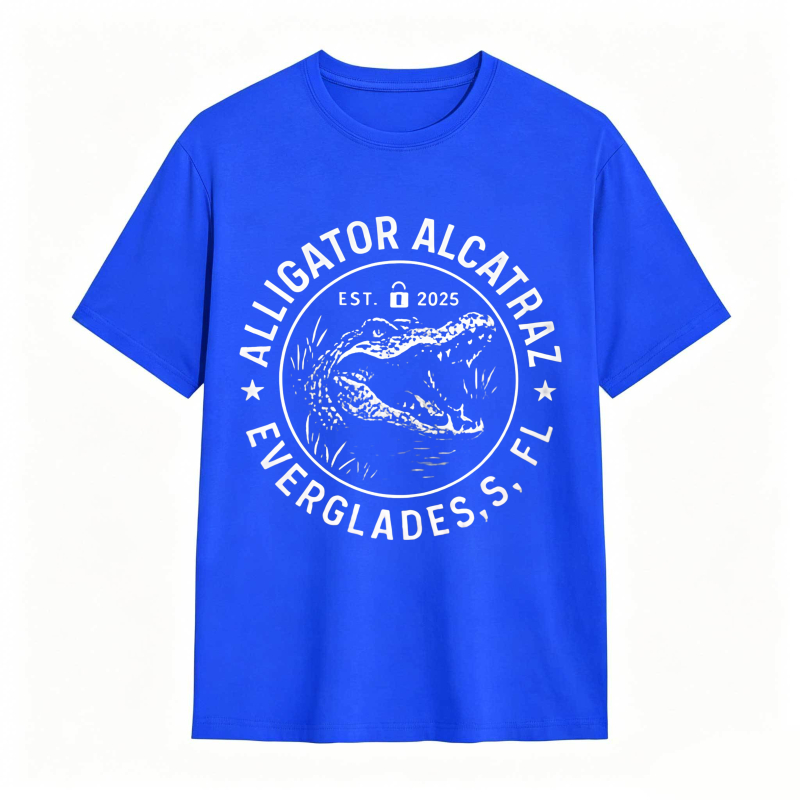 Alligator Alcatraz Everglades Fl Est 2025 Unisex Classic T-shirt