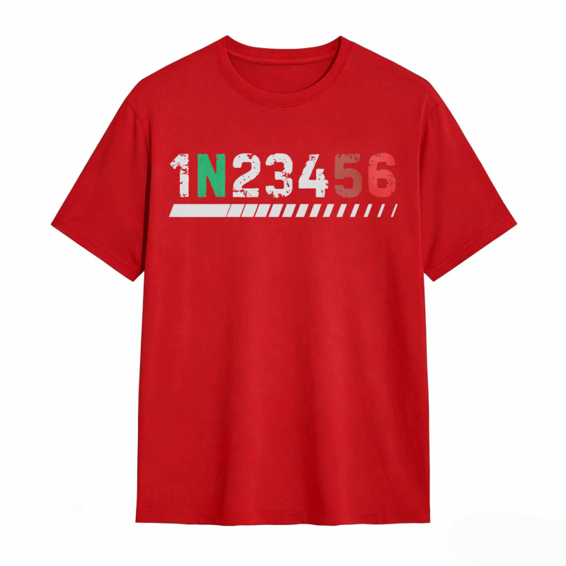 Number Sequence Design T-shirt