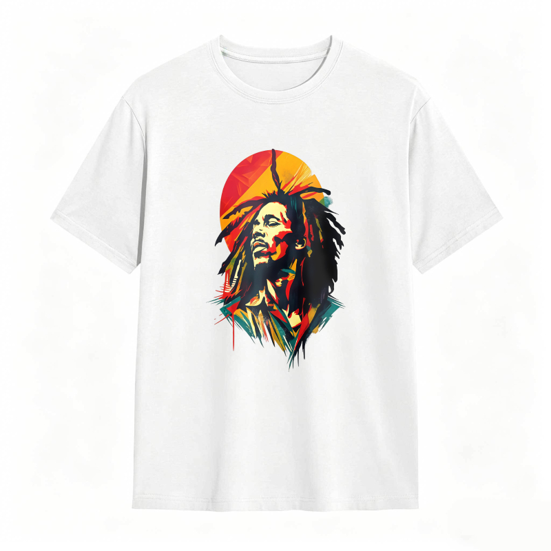 Bob Marley Portrait Art Unisex Classic T-shirt