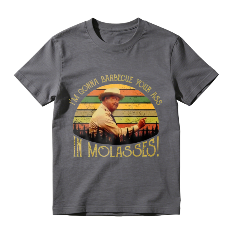 Barbecue Your Ass In Molasses Man With Hat And Grill Unisex Classic T-shirt