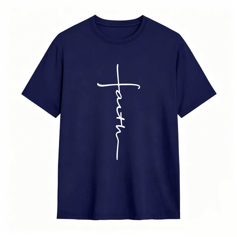 Faith Cross Print Unisex Classic T-shirt