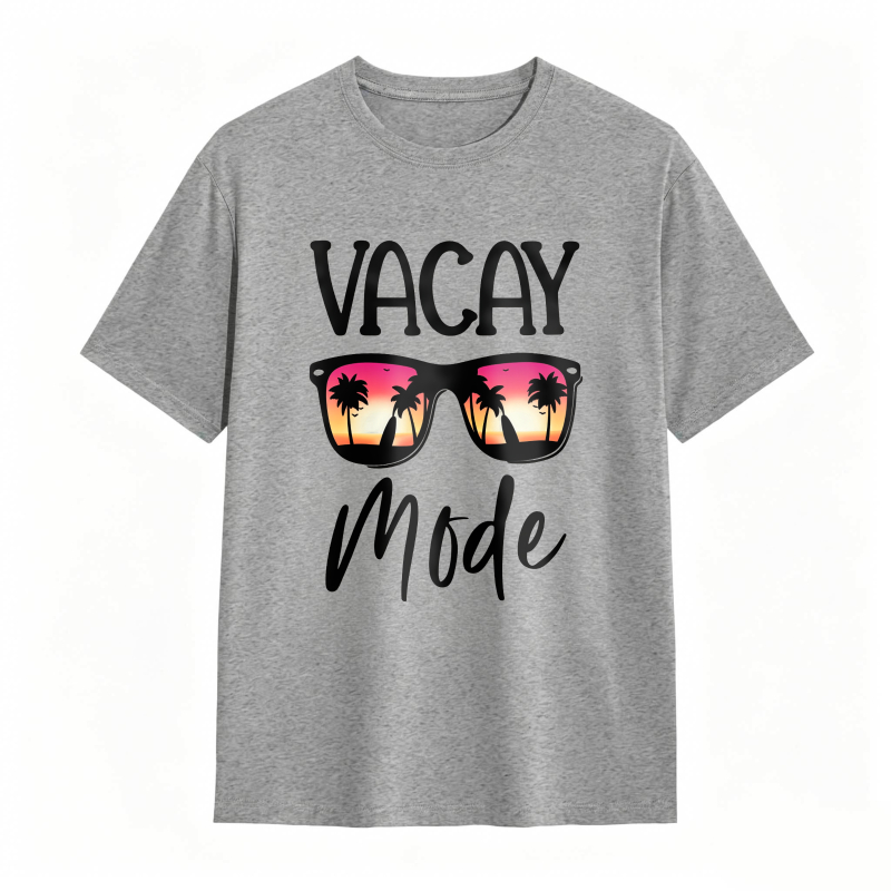 Vacay Mode Sunglasses Palm Tree Sunset Design Unisex Classic T-shirt