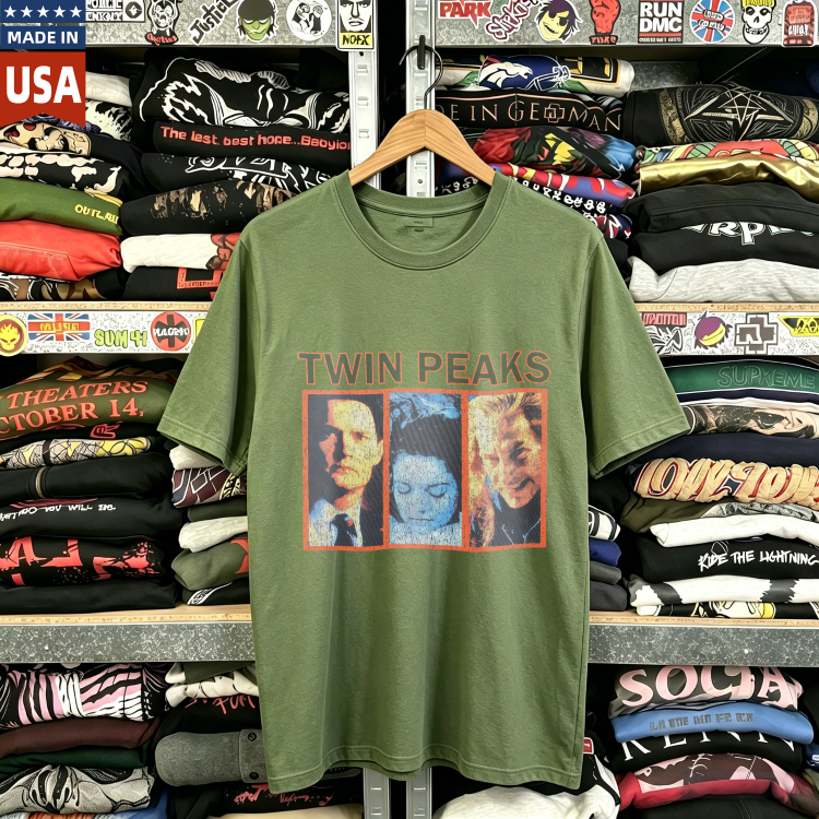 CozTee Twin Peaks Character Portraits Graphic T-Shirt