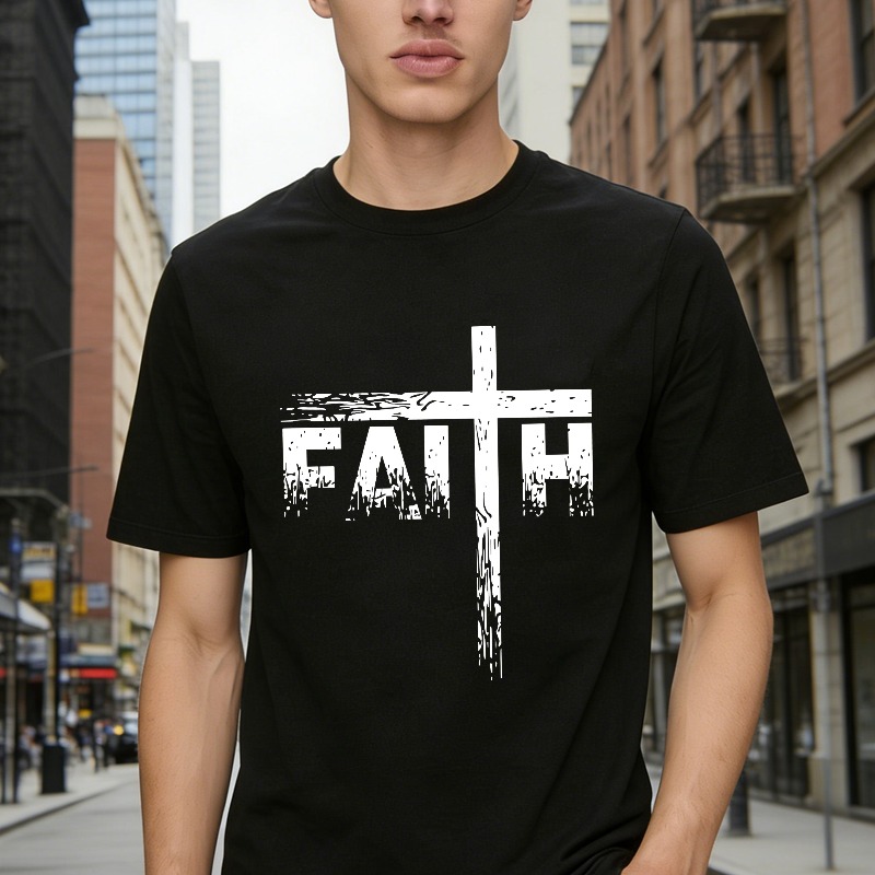 Faith Cross Design Unisex Classic T-shirt