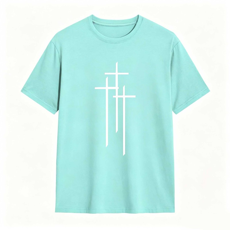 Three Crosses Design Unisex Classic T-shirt