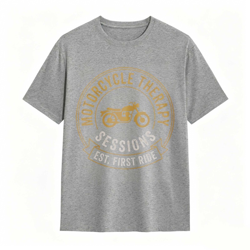 Motorcycle Therapy Sessions Est First Ride T-shirt