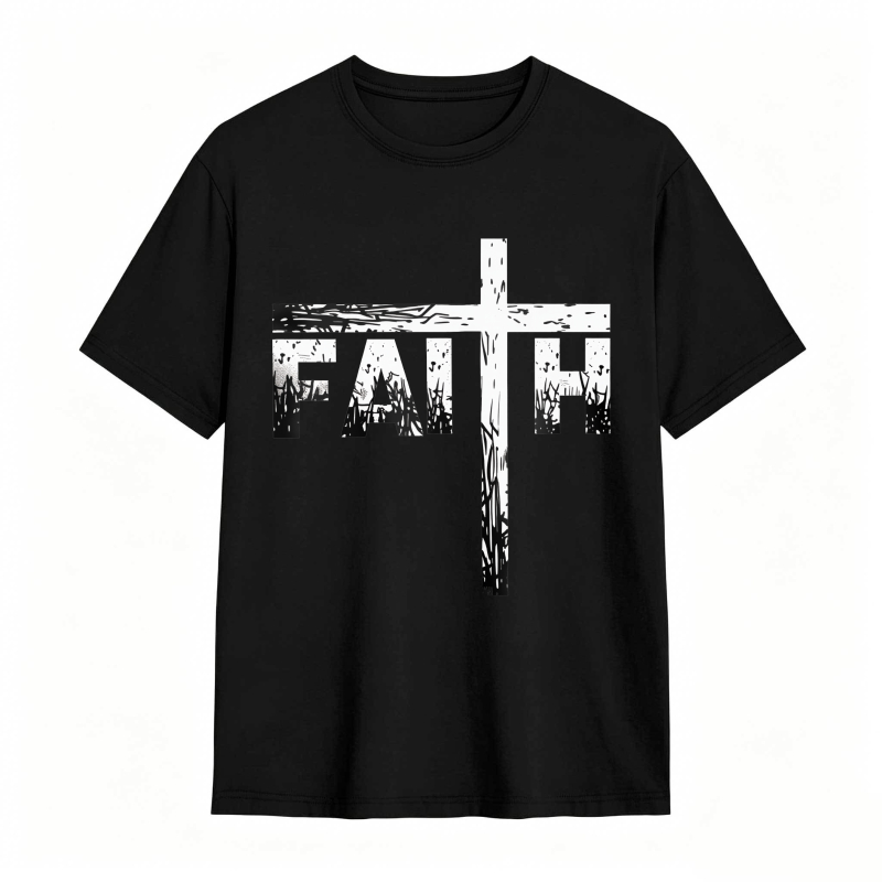 Vintage Faith Cross Unisex Classic T-shirt