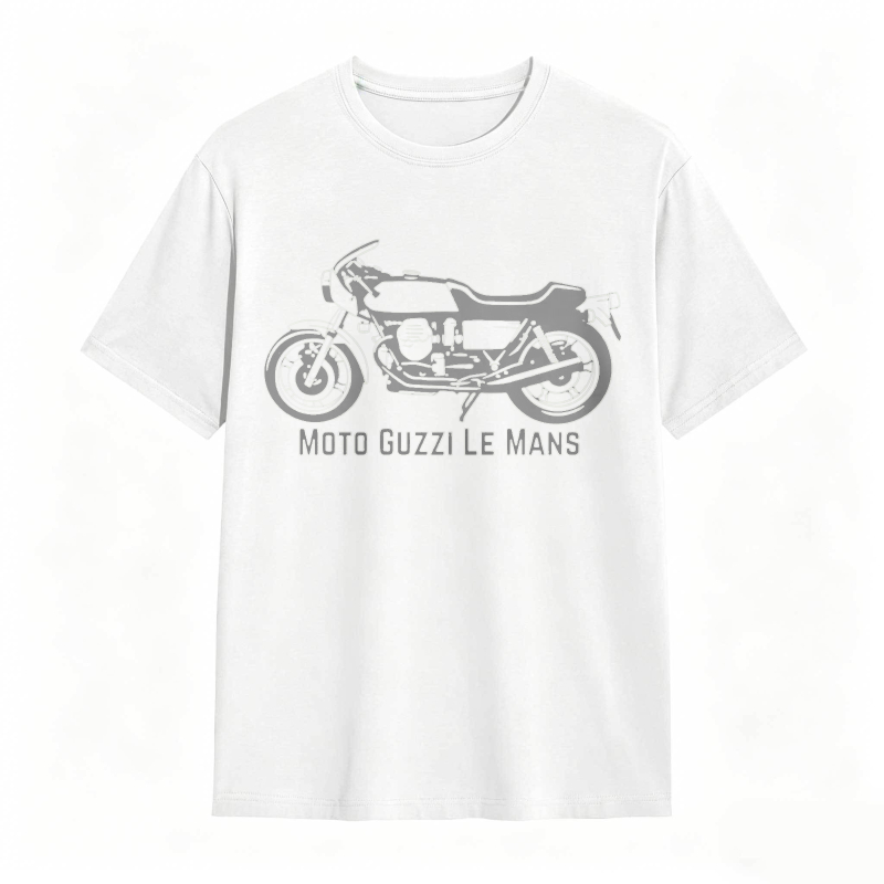 Moto Guzzi Le Mans Motorcycle Graphic T-shirt