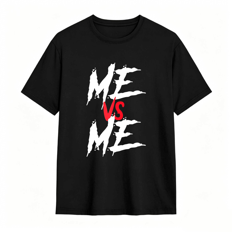 Me Vs Me Graphic Design Unisex Classic T-shirt