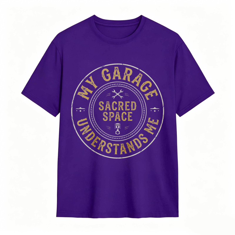 My Garage Sacred Space Understands Me T-shirt