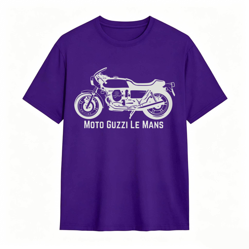 Moto Guzzi Le Mans Motorcycle Graphic T-shirt