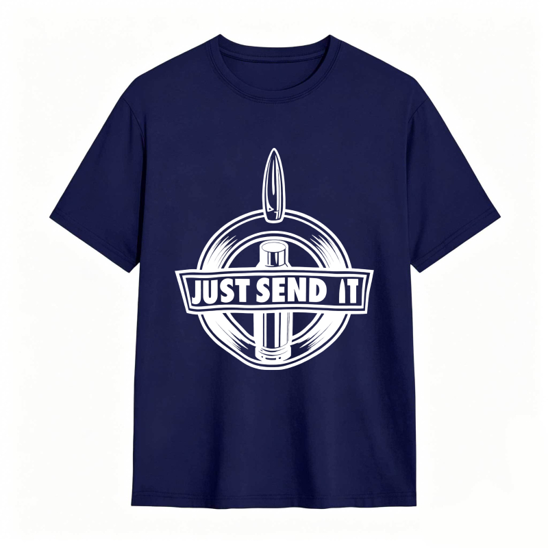 Just Send It Bullet Target Design Unisex Classic T-shirt