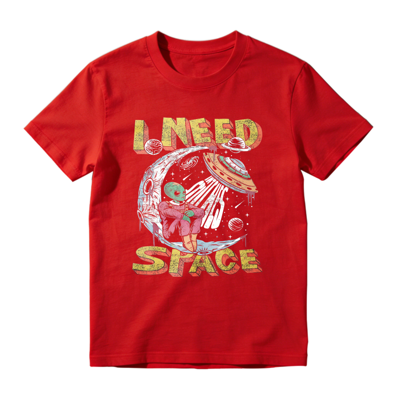 I Need Space Alien In Spaceship Unisex Classic T-shirt