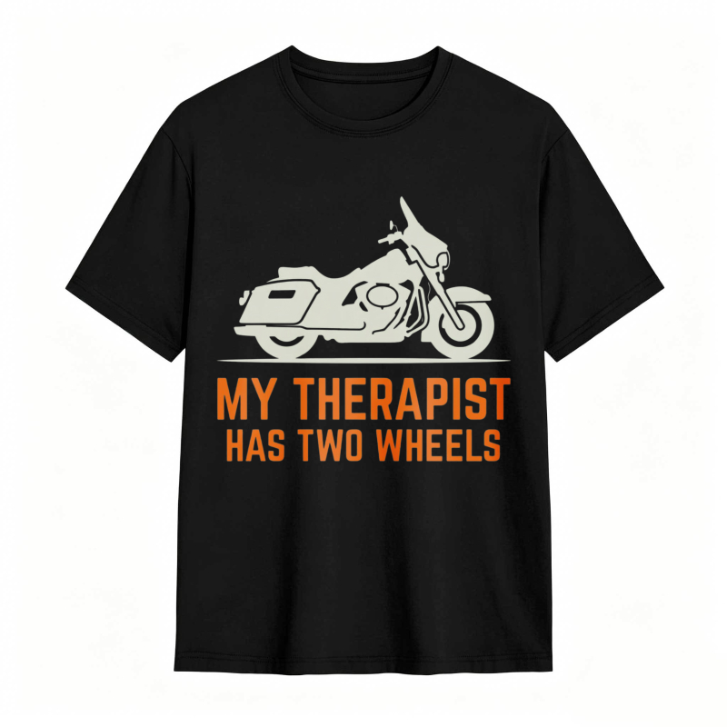 Motorcycle Therapy Quote T-shirt
