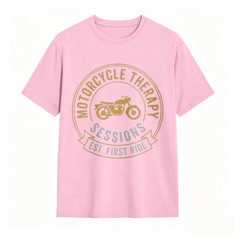 Motorcycle Therapy Sessions Est First Ride T-shirt