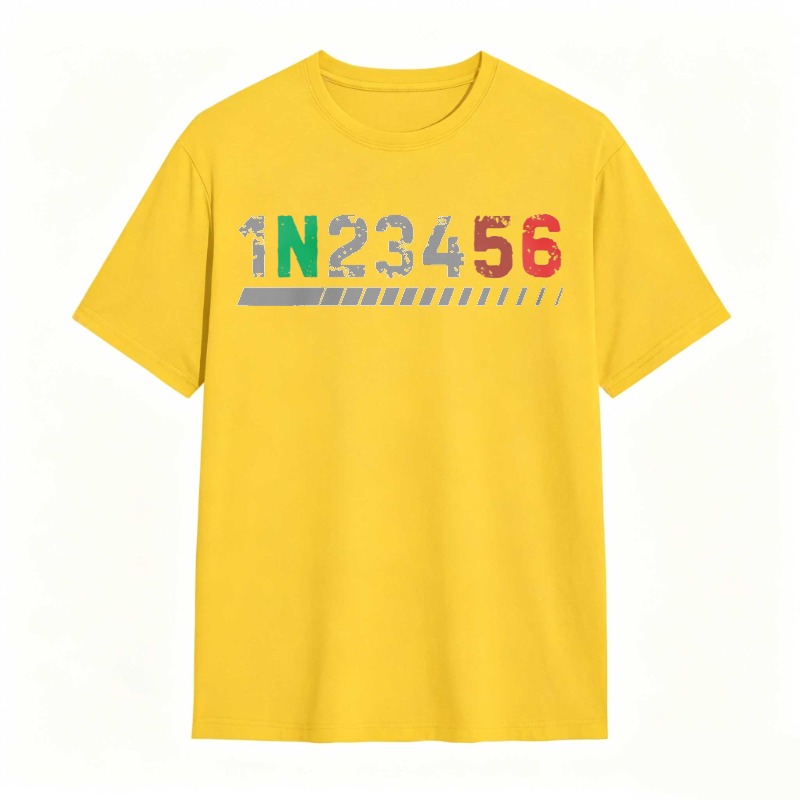 Number Sequence Design T-shirt