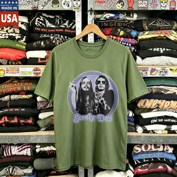 CozTee 80's Steely Dan Graphic T-Shirt