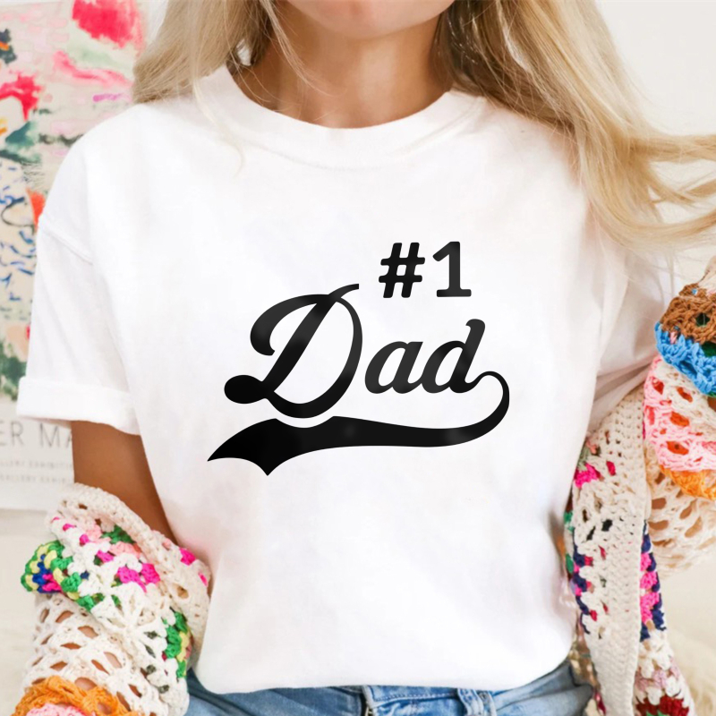 Number One Dad T-shirt