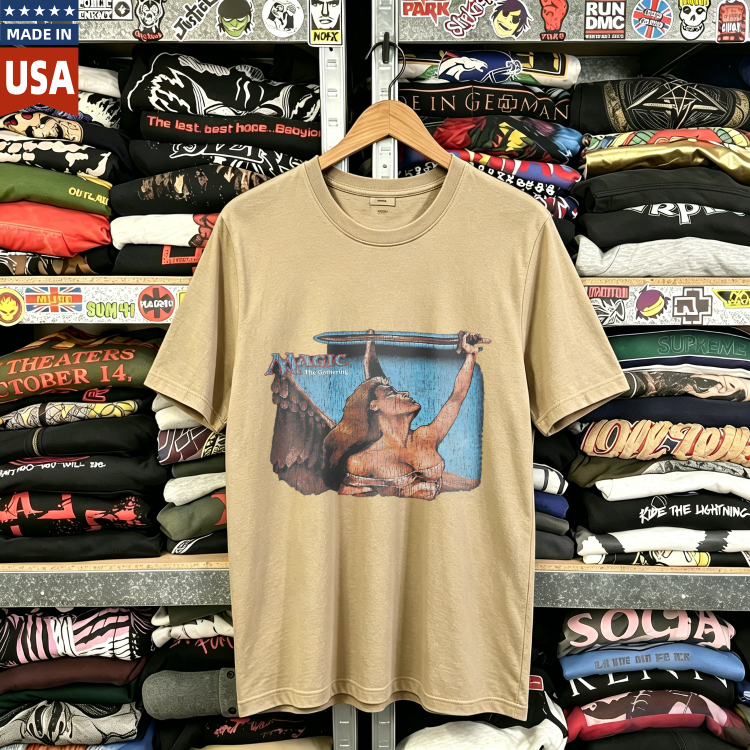 CozTee Rare Magic Serra Angel Magic Graphic T-Shirt