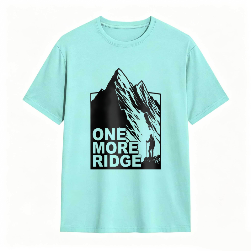 Mountain Climber One More Ridge Unisex Classic T-shirt