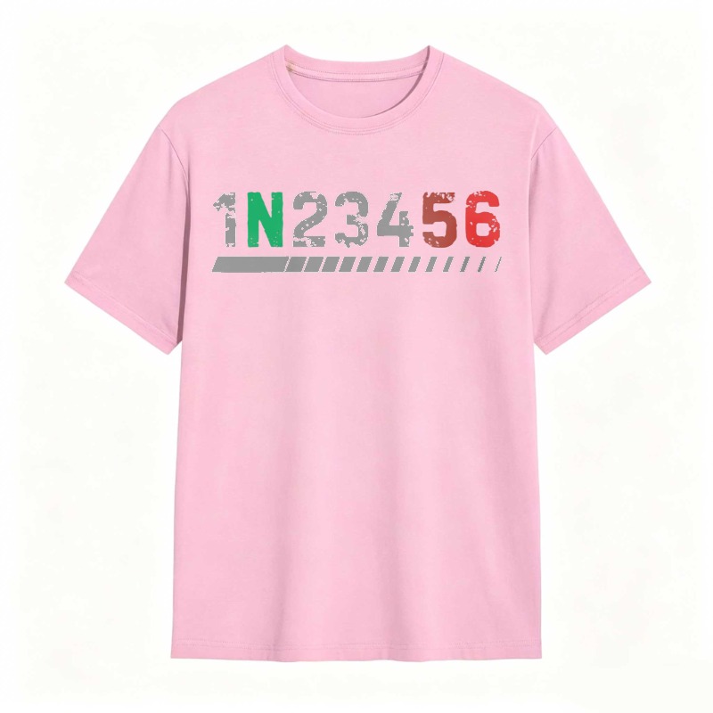Number Sequence Design T-shirt