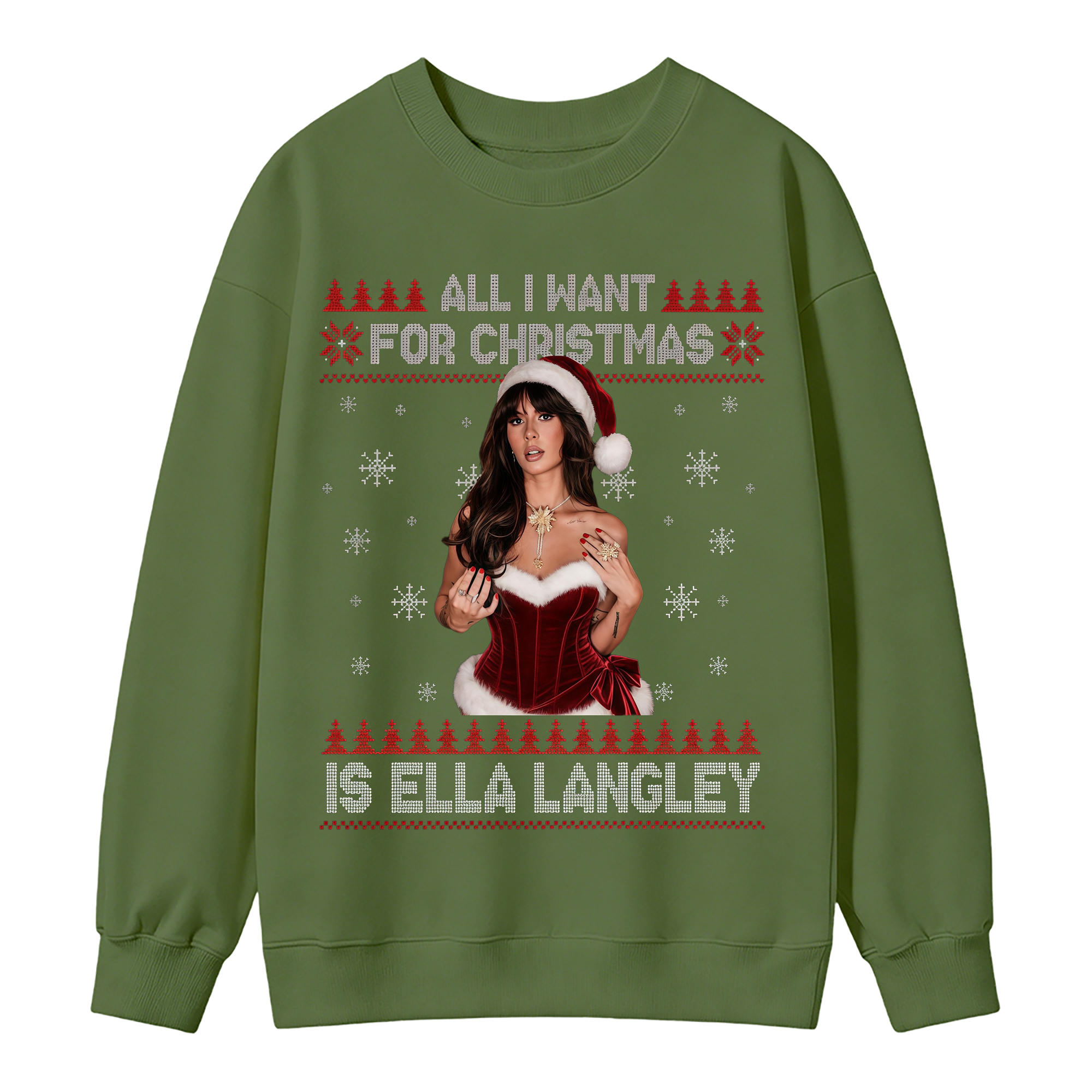 Christmas Country Music Graphic Sweatshirt