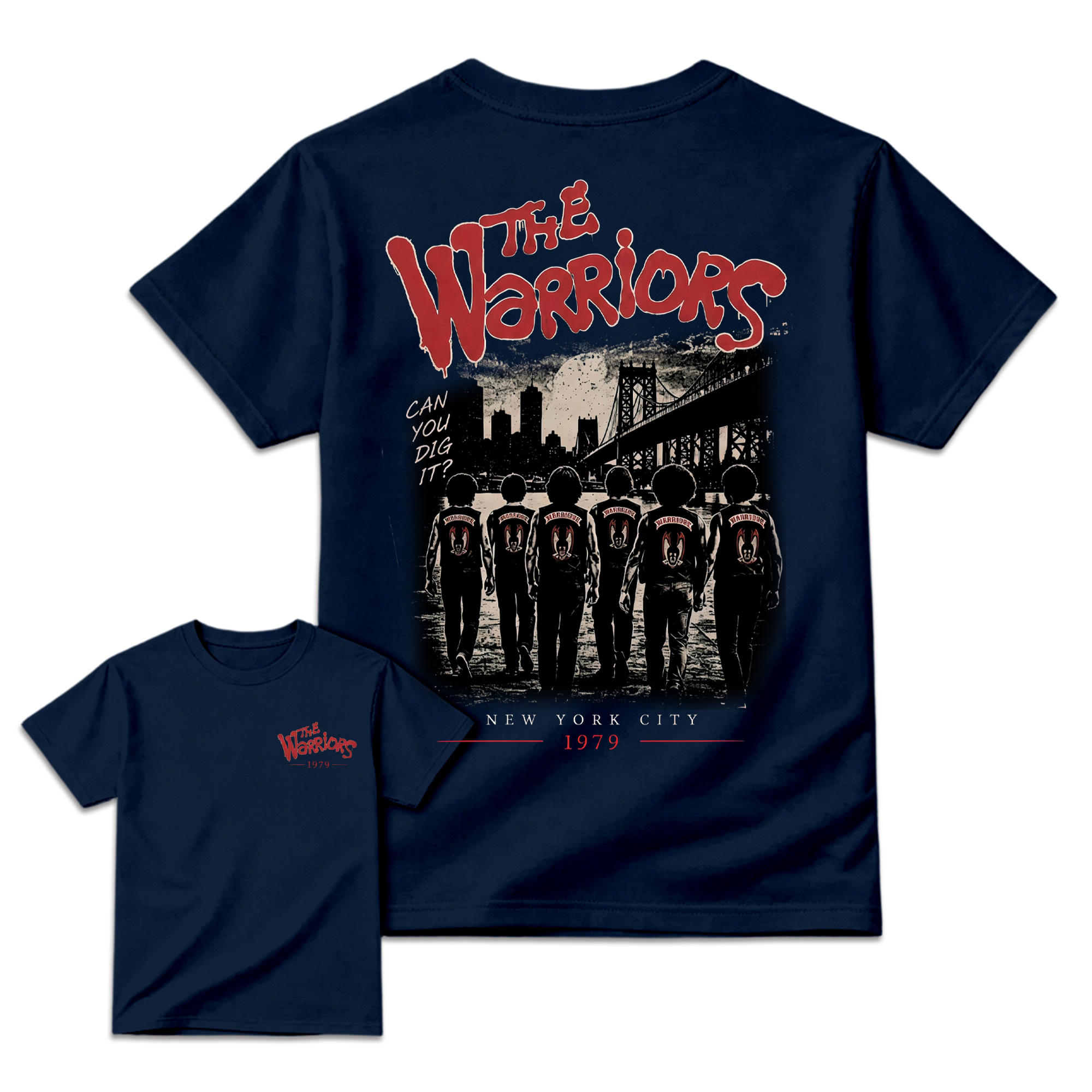 Can You Dig It? The Warriors New York City Gang Print tshirt