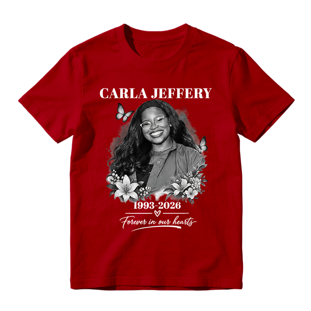 C-J Shirt Unisex In Loving Memory T-Shirt Forever in Our Hearts Memorial Tee Floral Butterfly Remembrance Shirt