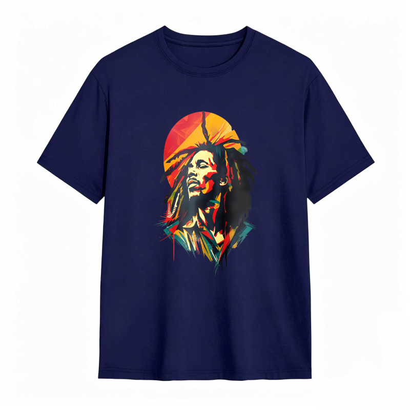 Bob Marley Portrait Art Unisex Classic T-shirt