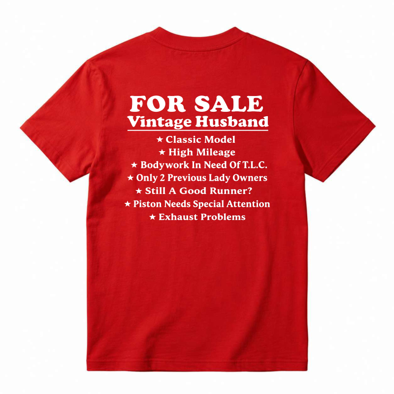 For Sale Vintage Husband Classic Model High Mileage Bodywork In Need Of T L C Only 2 Previous Lady Owners Still A Good Runner Piston Needs Special Attention Exhaust Problems Unisex Classic T-shirt