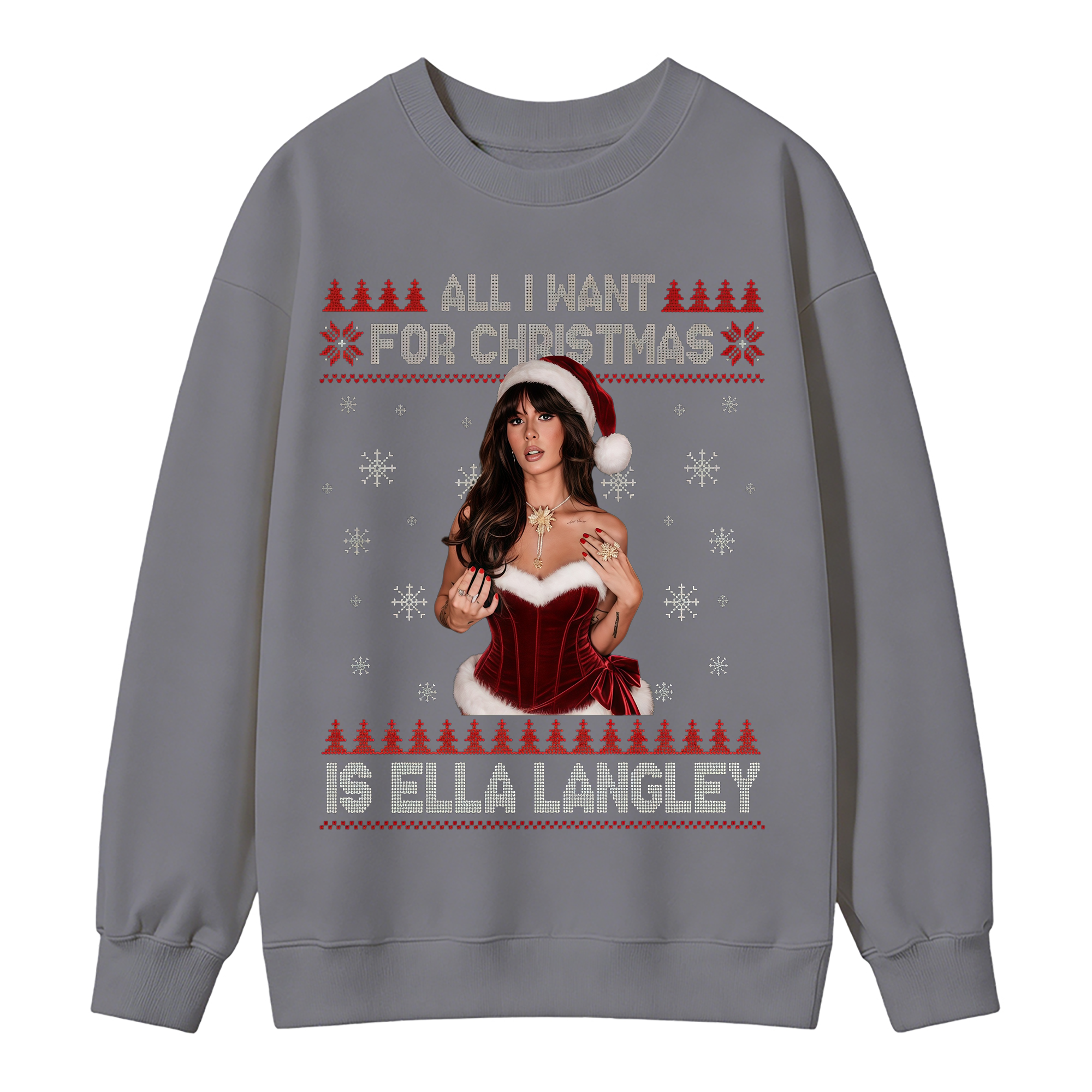 Christmas Country Music Graphic Sweatshirt