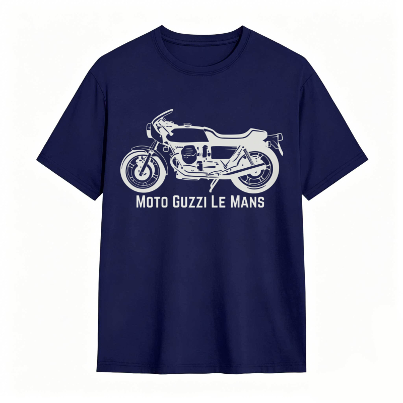 Moto Guzzi Le Mans Motorcycle Graphic T-shirt